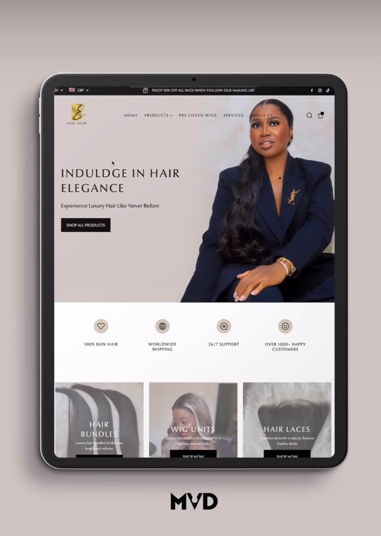 Silver eCommerce Website Package - Online Store Front